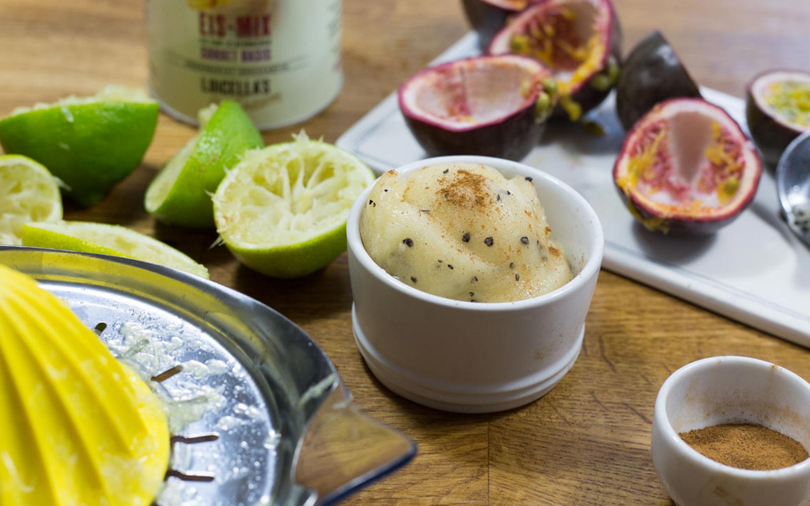 Maracuja-Limette-Zimt