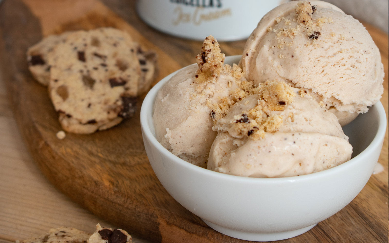 Kekseis mit Orangen-Schoko-Ingwer-Plätzchen