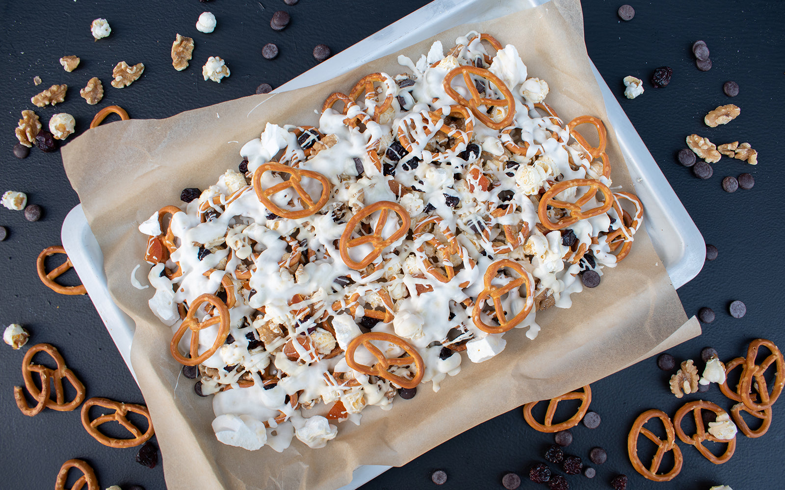 Christmas Crunch mit Eiscreme