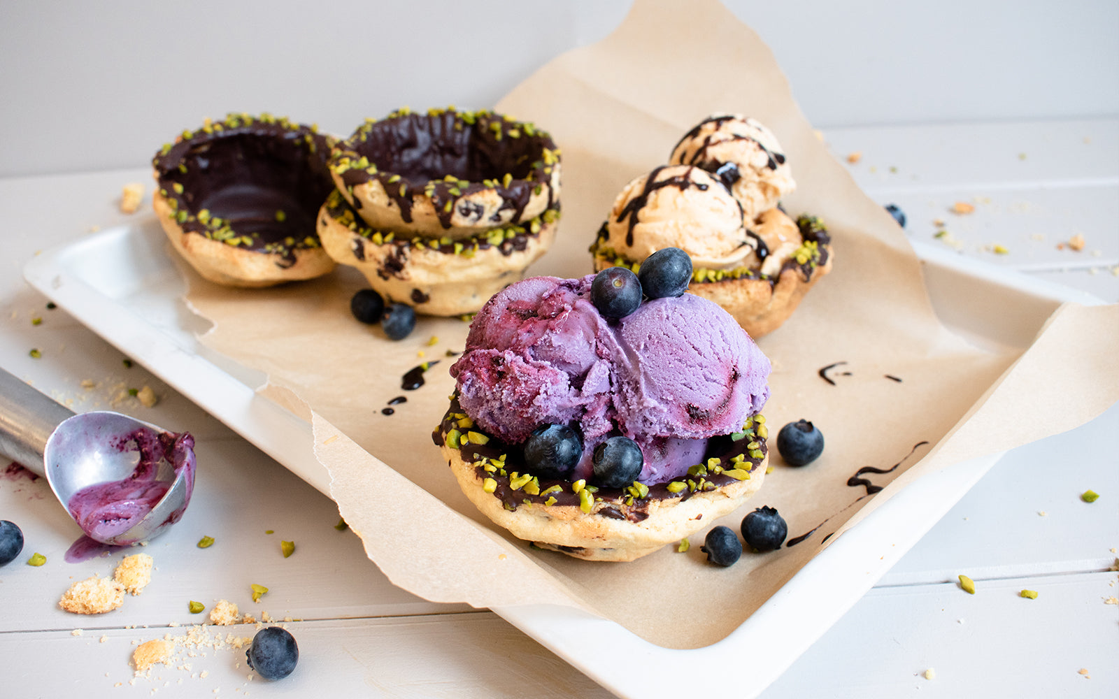 Chocolate Chip Cookie-Schälchen