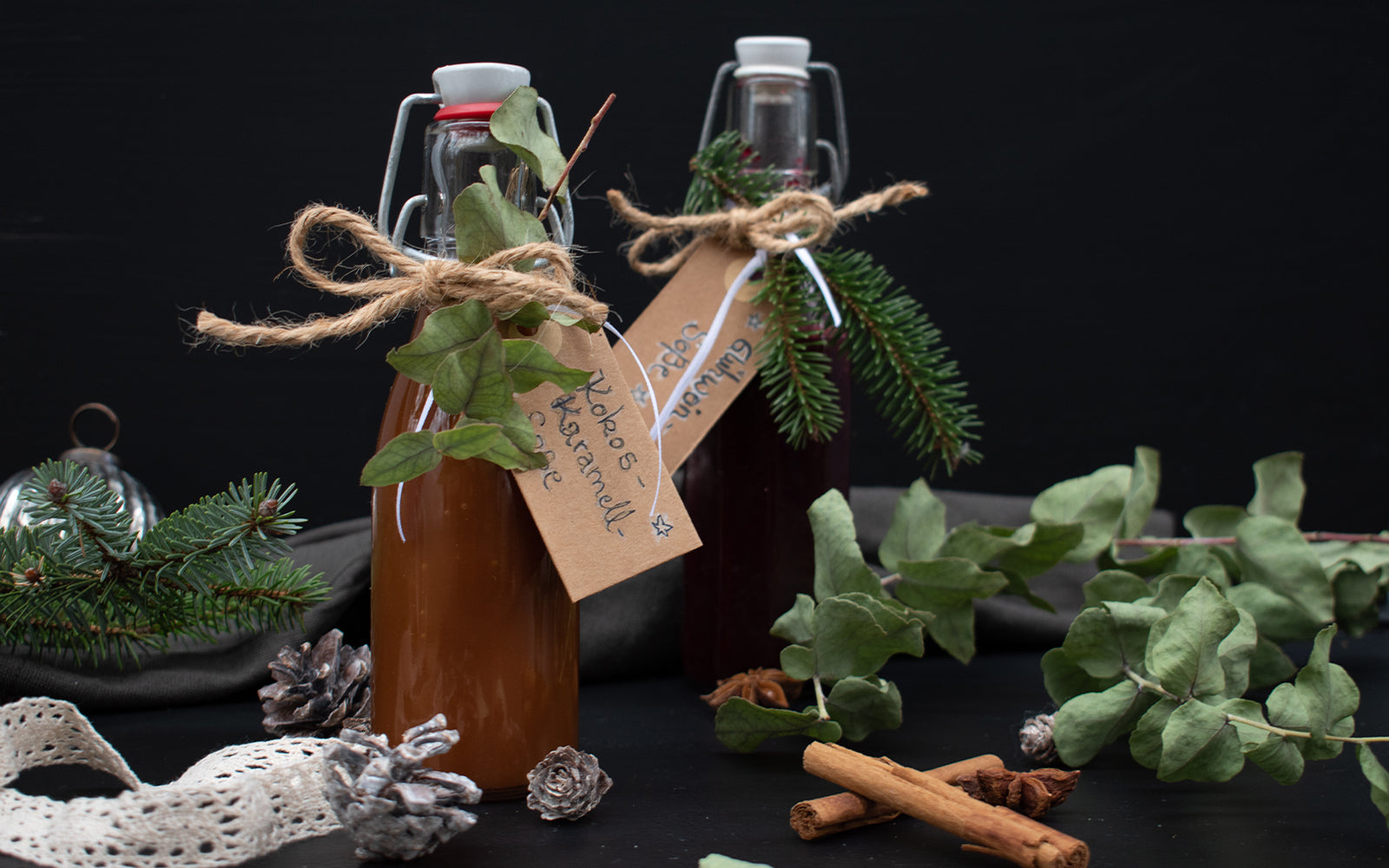 Selbstgemachte Eis-Soßen (vegan)