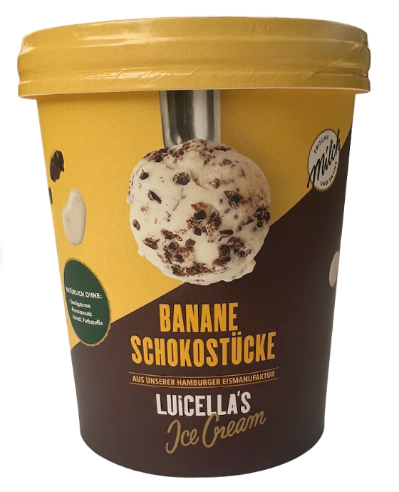 6x500ml Banane-Schokostücke