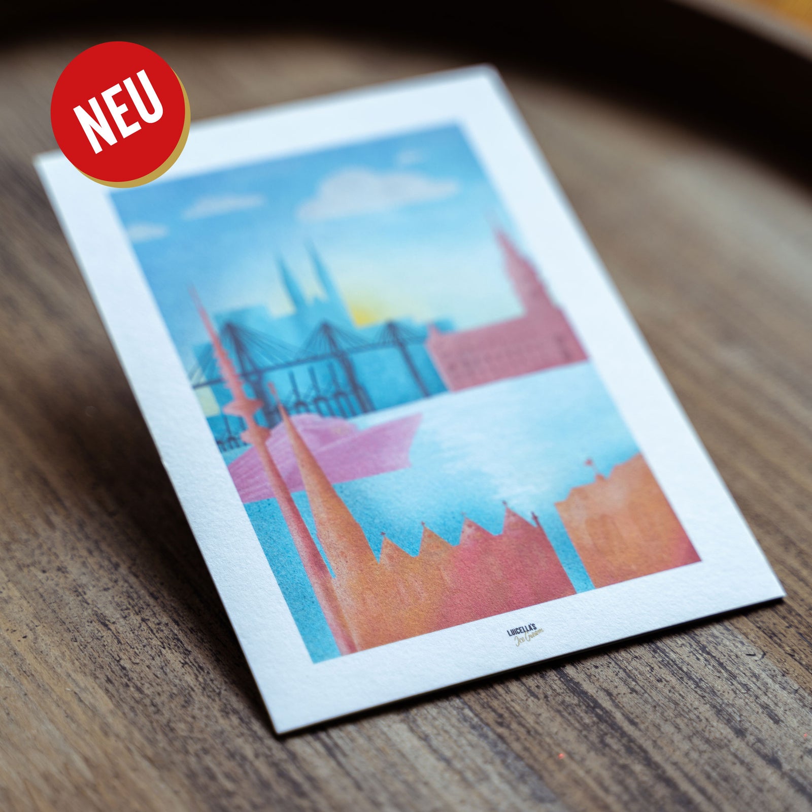 Postkarte Motiv Hamburg