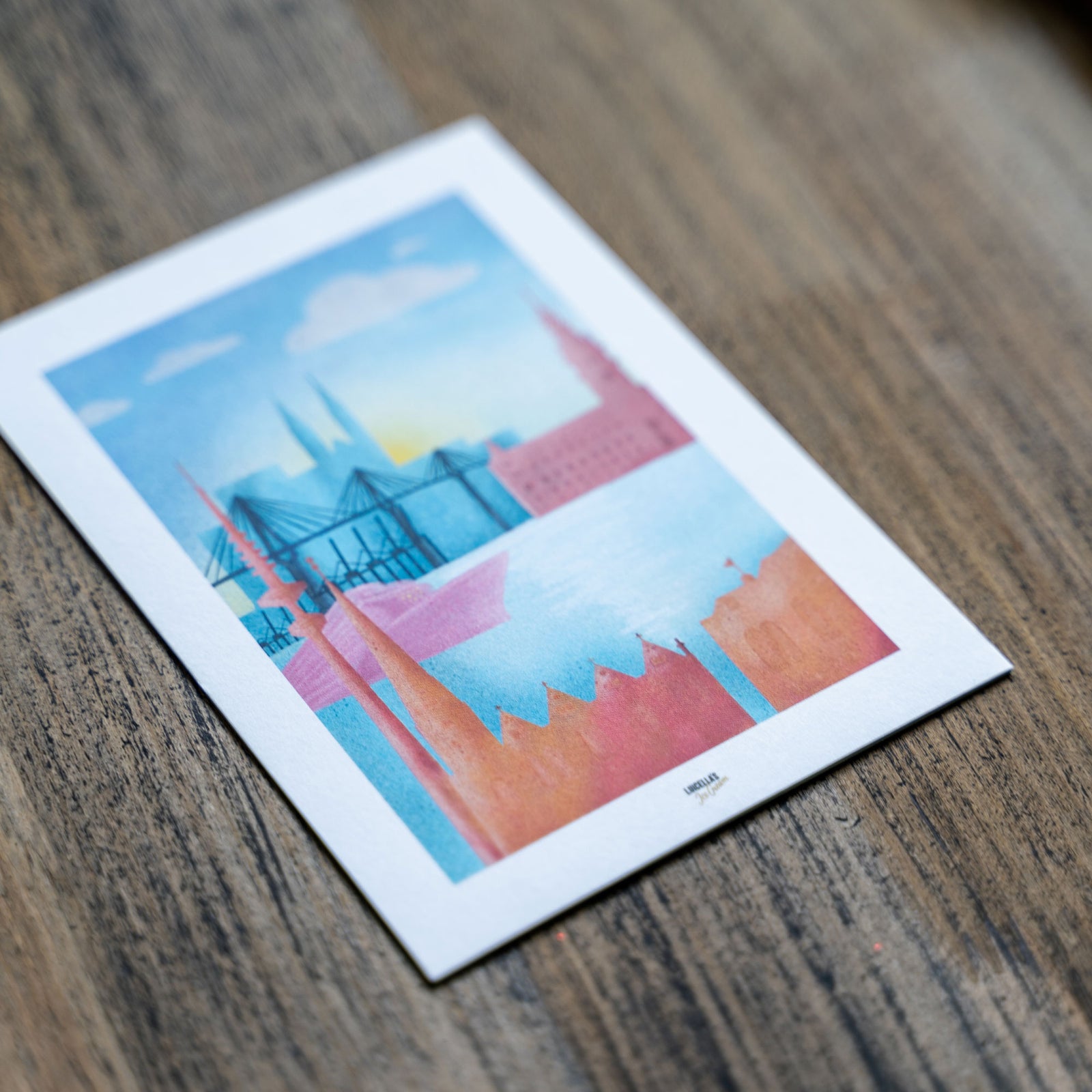 Postkarte Motiv Hamburg