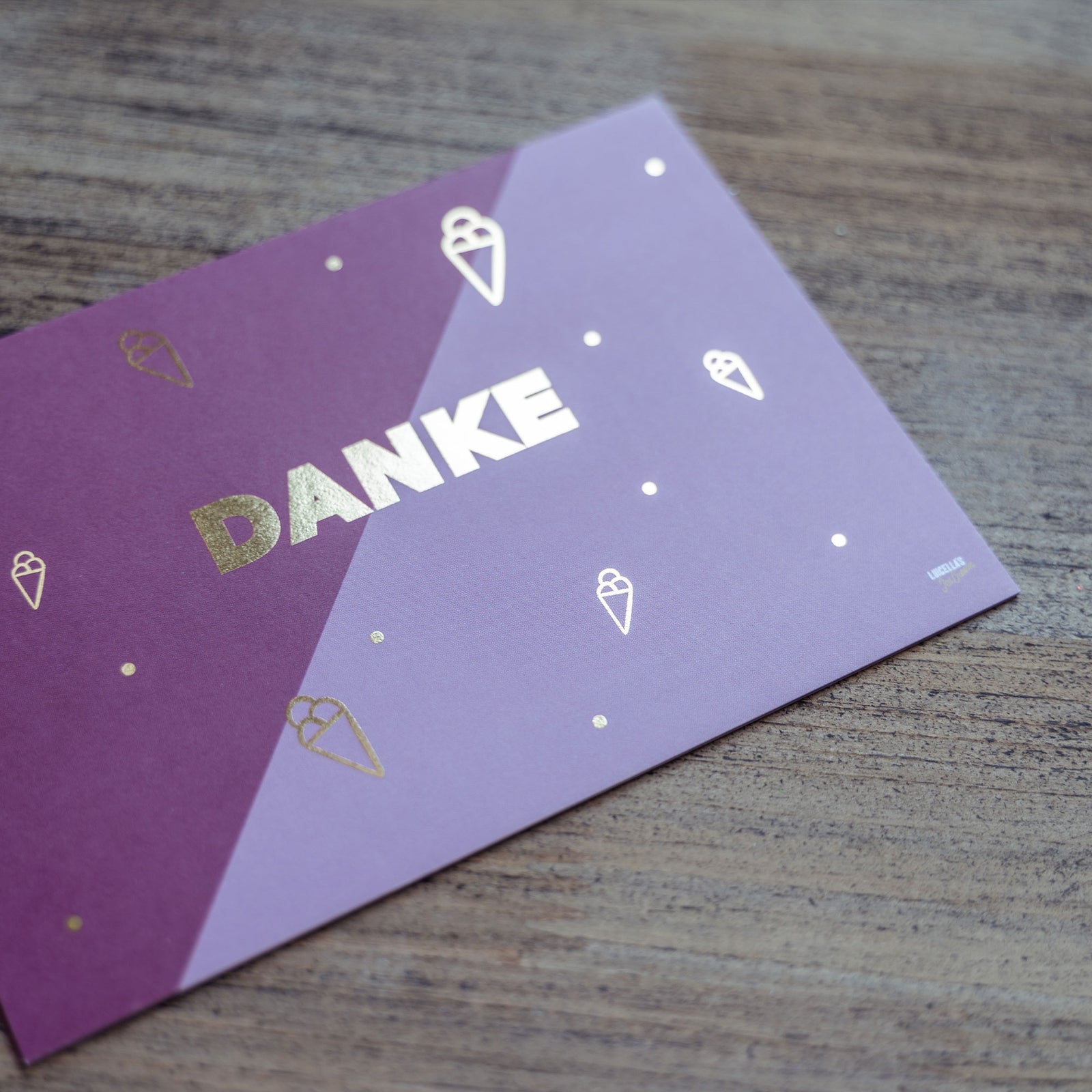 Postkarte Herzlichen Glückwunsch