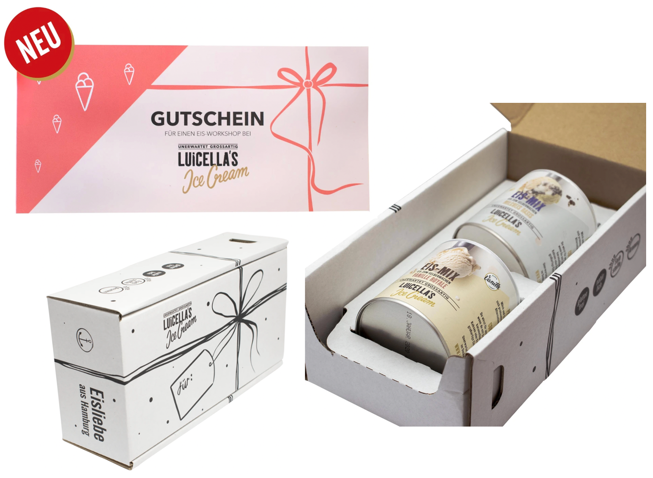 Workshopgutschein + Eis-Mix DUO